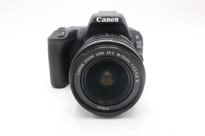 Canon 200D Camera DSLR 24.2MP with 18-55mm, Shutter Count 2217, Very Good REFURB
