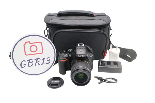 Nikon D5600 24MP Camera DSLR with 18-55mm, Shutter Count 9346, V. Good Condition