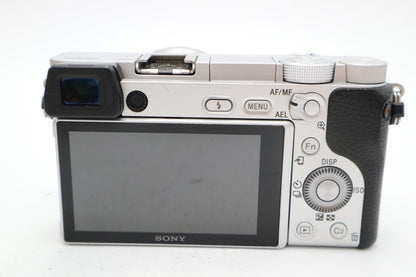 Sony A6300 Mirrorless Camera 24.3MP with 16-50mm, Shutter Count 3514, Good Cod.