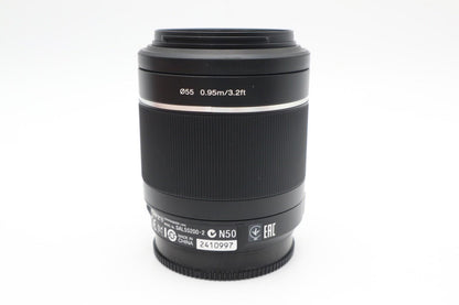 Sony 55-200mm F4-5.6 Lens, SAL55200, Telephoto Sony for A-Mount, V. G. REFURB.