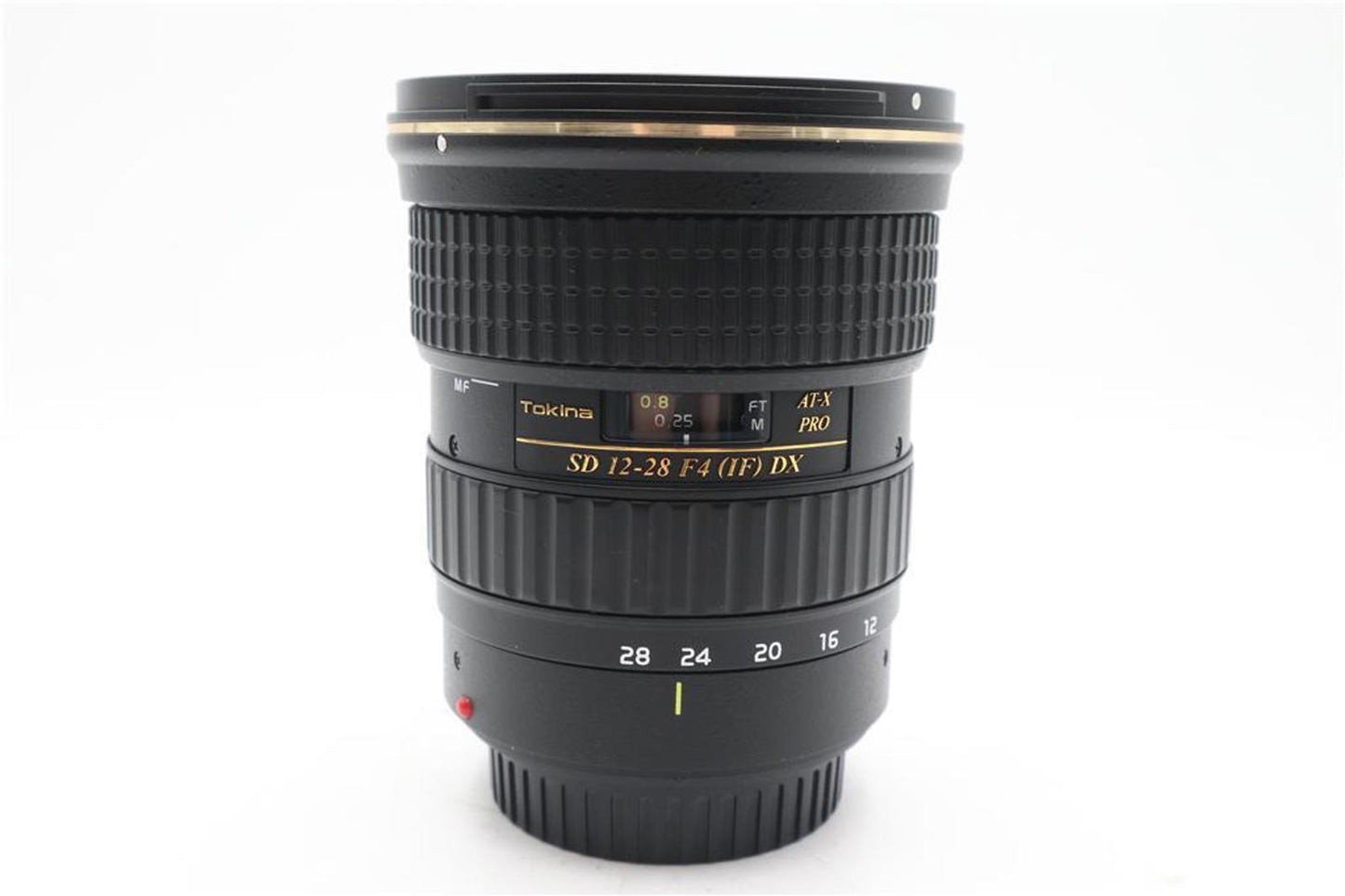 Tokina 12-28mm Wide-Angle Lens for Canon,  f/4, DX AT-X Pro, V. G. Refurbished