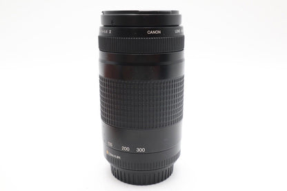 Canon 75-300mm F/4-5.6 II EF AF Telephoto Lens, Full Frame, Good Condition
