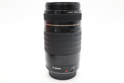 Canon 75-300mm Lens EF F4-5.6 USM, Ultrasonic Zoom,Telephoto, Good Condition