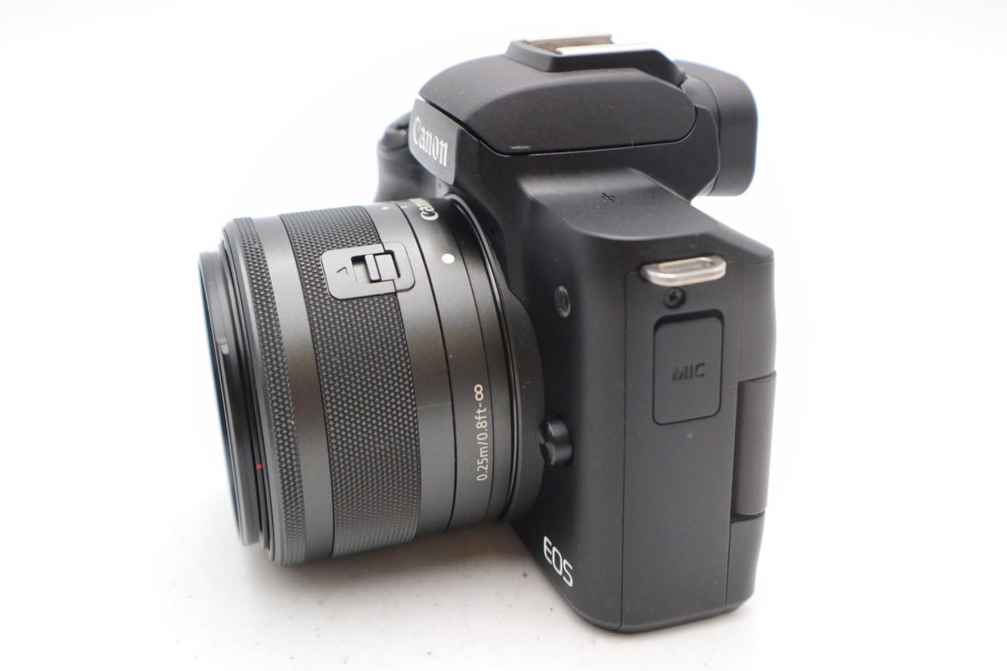 Canon M50 Mark II Camera 24MP with 15-45mm Lens, Under 1000 Shutter Count