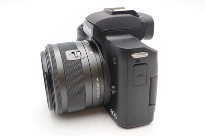 Canon M50 Mark II Camera 24MP with 15-45mm Lens, Under 1000 Shutter Count