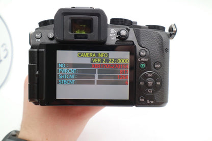 Panasonic G7 Mirrorless Camera 16MP with 14-45mm, Shutter Count 1264 REFURBISHED