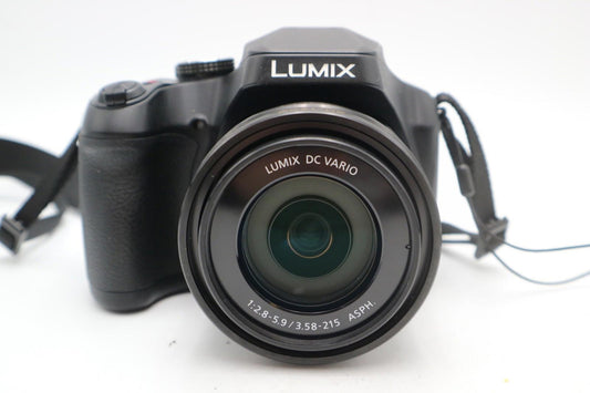 Panasonic LUMIX DMC-FZ82 Camera 16.1MP, Wi-Fi, 4K, 60x Zoom, Good REFURBISHED