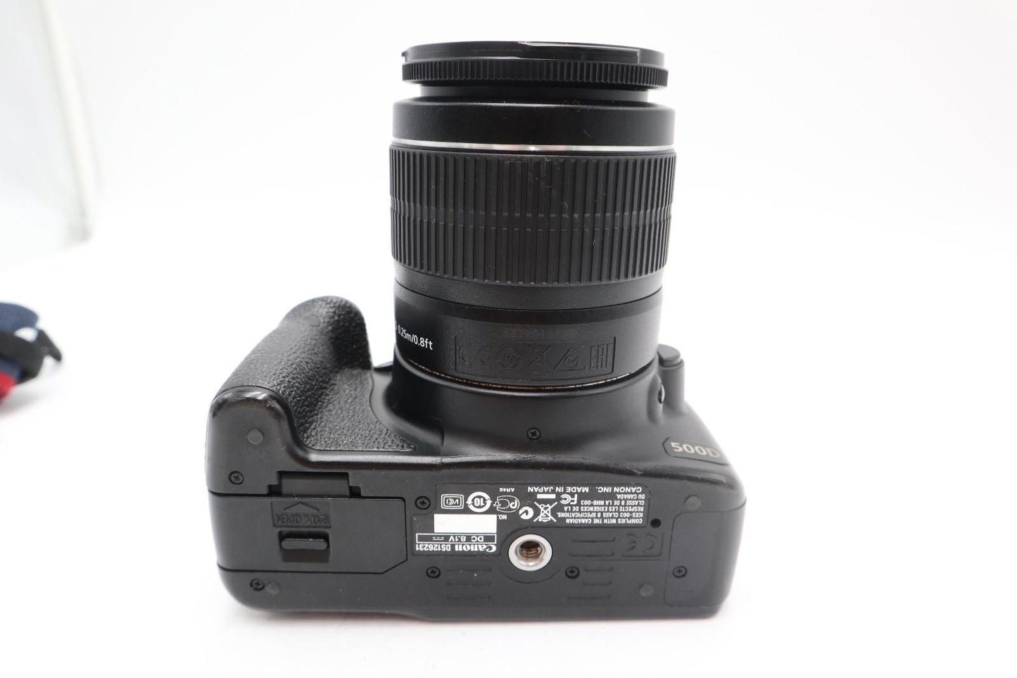 Canon 500D Camera DSLR 15.1MP with Canon 18-55mm Kit Lens, Fair Condition