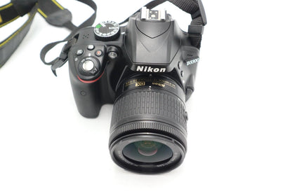 Nikon D3300 DSLR Camera 24.2MP with 18-55mm Shutter Count 4052 , 1 Year Warranty