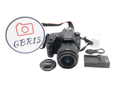 Sony A58 DSLR Camera 20.1MP with 18-55mm, Shutter Count 1472, Good REFURBISHED