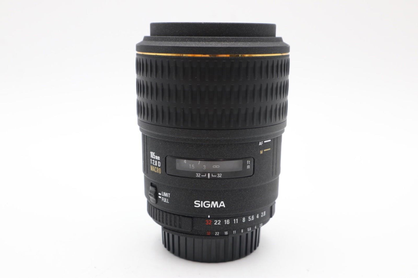 Sigma 105mm Macro Lens f/2.8 EX DG, Close-Up, for Nikon F-Mount, VG. REFURBISHED