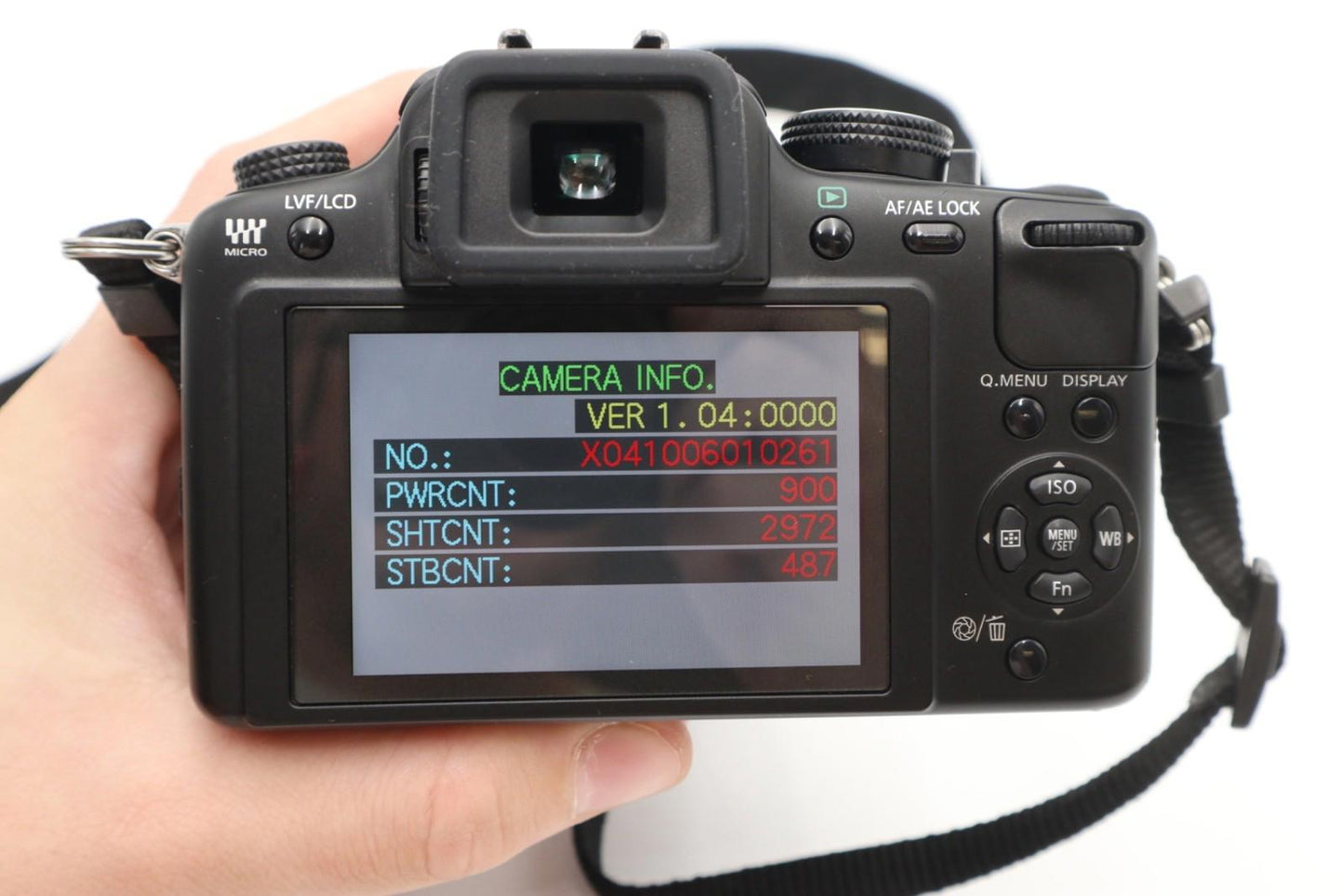 Panasonic G10 Mirrorless Camera 12.1MP with 14-42mm, Shutter C. 2972 REFURBISHED