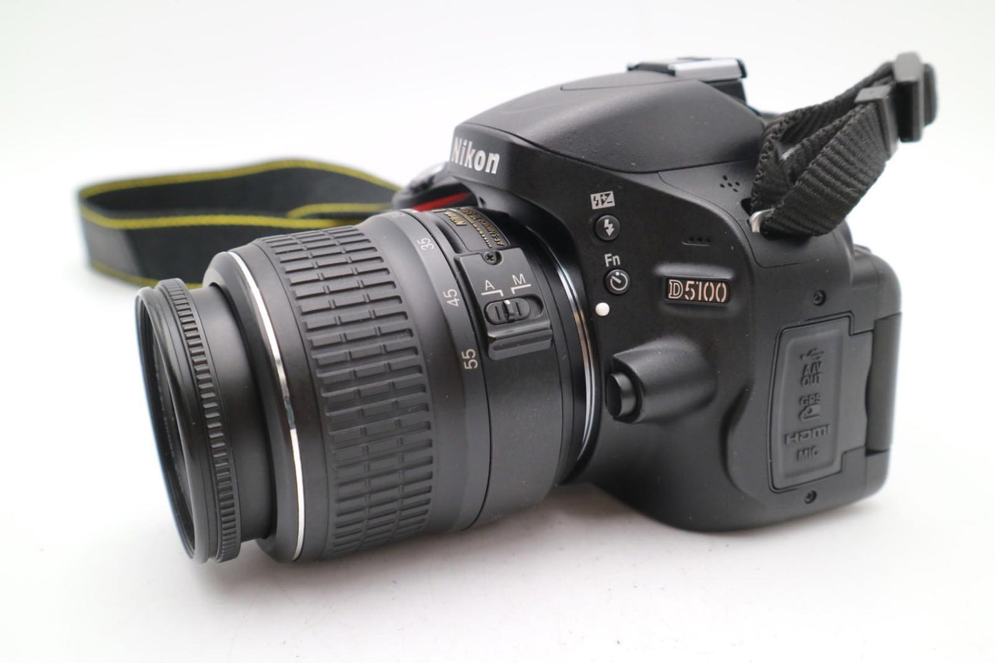 Nikon D5100 DSLR Camera 16.2MP with 18-55mm, Shutter Count 4634 Good REFURBISHED