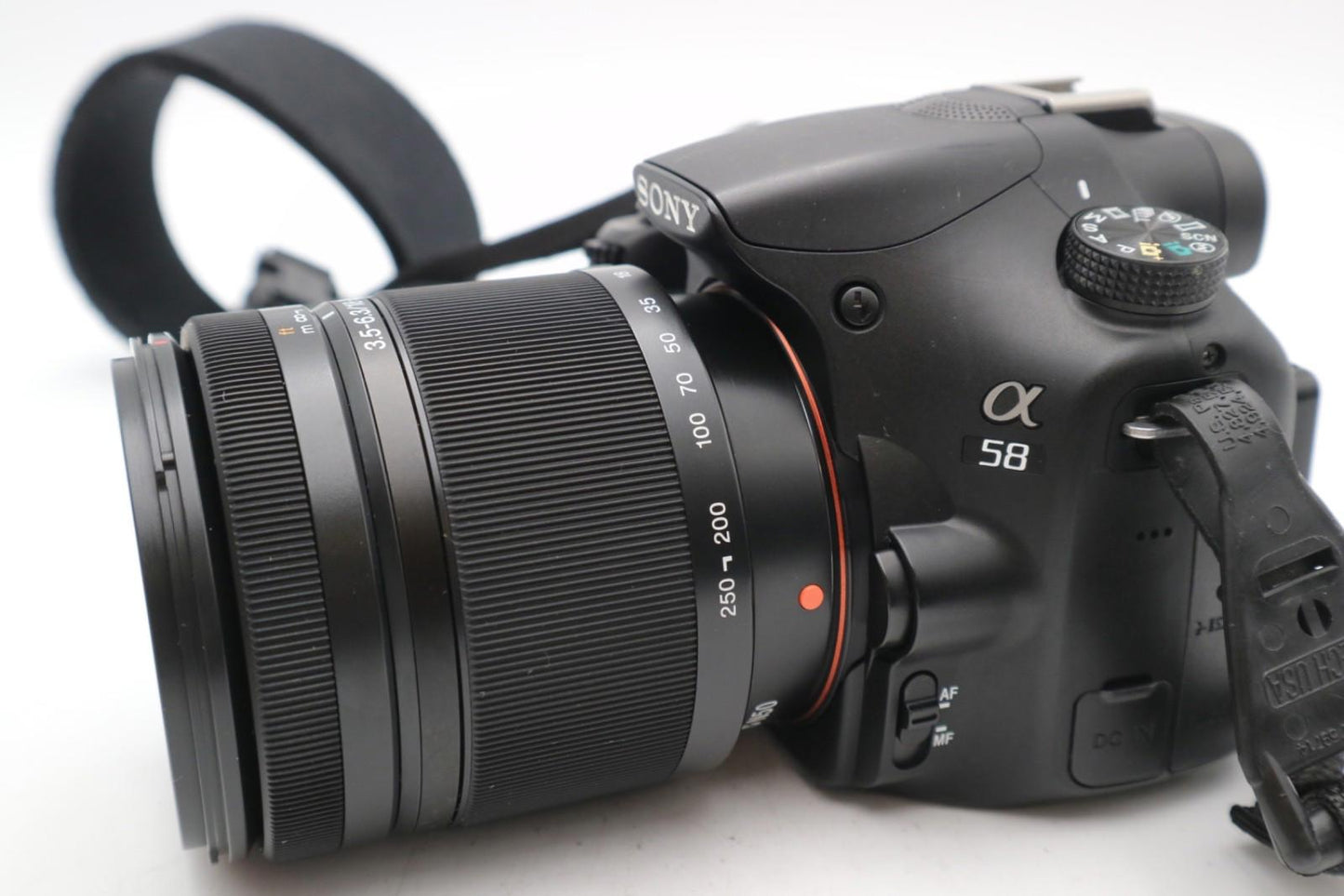 Sony A58 DSLR Camera 20.1MP with 18-250mm, Shutter Count 13192, Good Condition