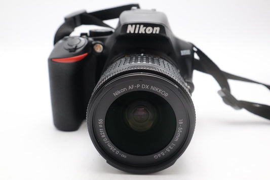 Nikon D3500 DSLR Camera 24.2MP with 18-55mm, Shutter Count 480 V.G. REFURBISHED