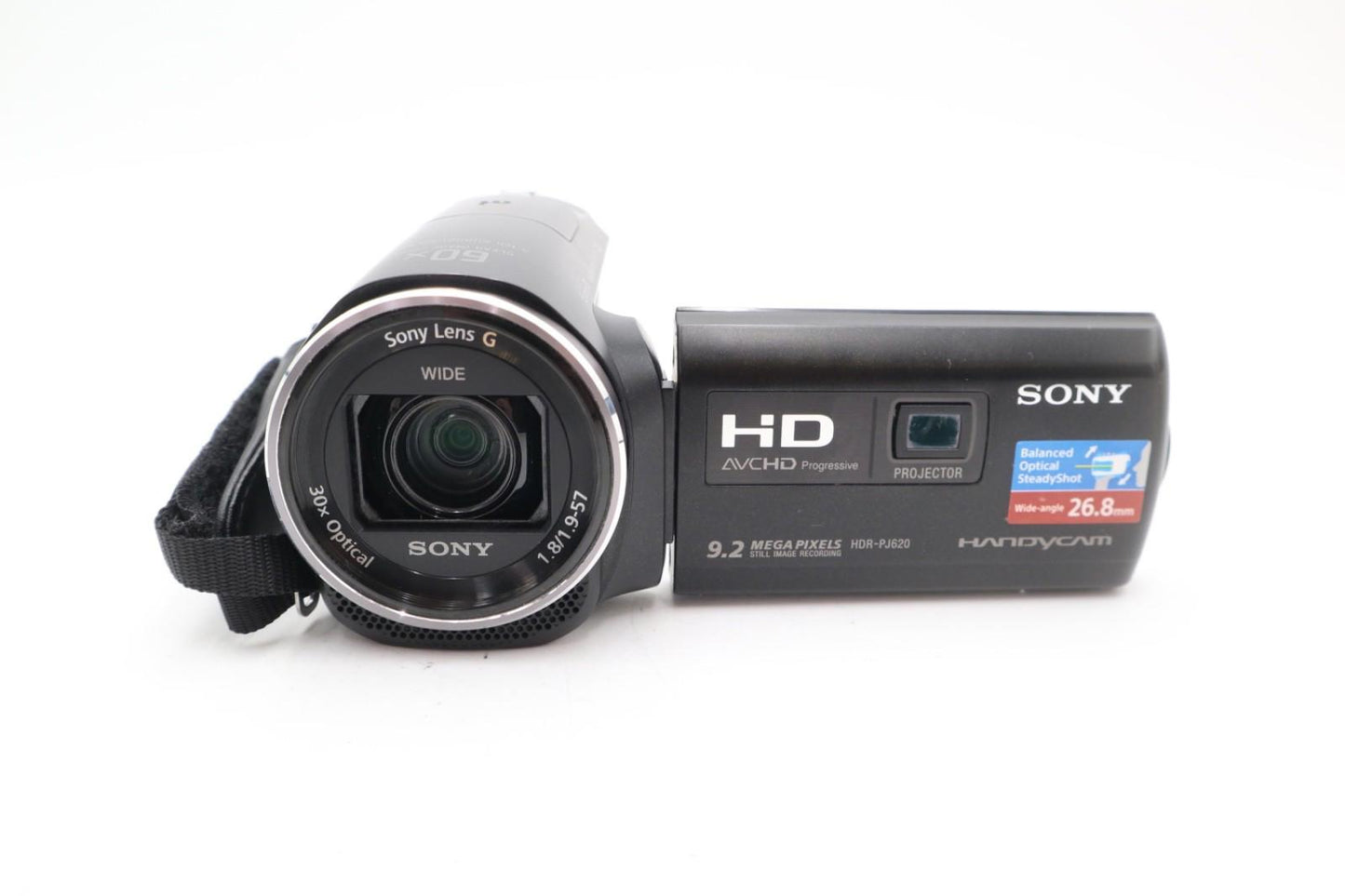 Sony HDR-PJ620 Handycam Camcorder, 9.2MP, FULL HD, 30X Zoom, Good REFURBISHED