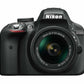 Nikon D3300 DSLR Camera 24.2MP with 18-55mm, Shutter Count 19441, Good Condition