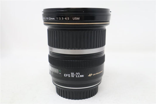 Canon 10-22mm Wide-Angle Lens f/3.5-4.5 USM, Ultra Sonic Motor, Very Good Cond.