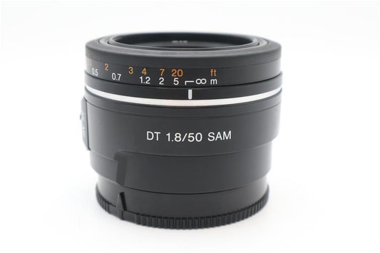 Sony 50mm Prime Lens F1.8 DT SAM For Sony A-Mount SAL50F18, Good Condition