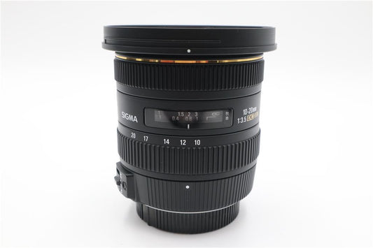 Sigma 10-20mm Lens f/3.5 EX HSM DC, Wide Angle Lens For Nikon, V. Good Condition