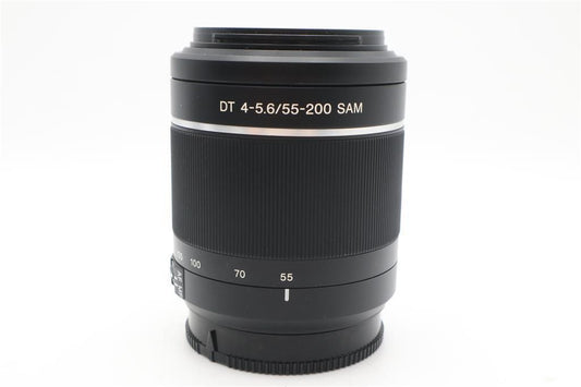 Sony 55-200mm F4-5.6 Lens, SAL55200-2, Telephoto Sony for A-Mount, Exc. REFURB.
