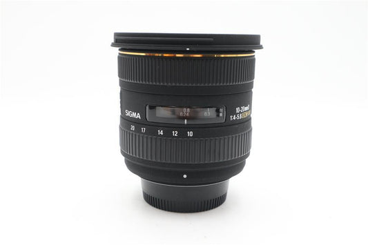 Sigma 10-20mm Lens F4-5.6 EX HSM DC AF Wide Angle for Nikon DX, Exc. REFURBISHED