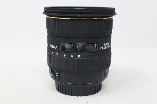 Sigma 10-20mm Lens F4-5.6 EX HSM DC AF Wide Angle for Canon, Good Condition