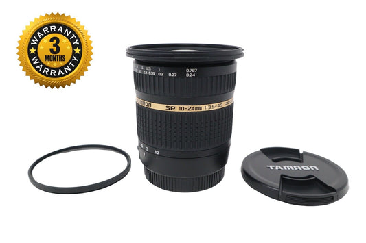 Tamron 10-24mm F3.5-4.5 Lens SP Di-II Aspherical AF For Canon, Very Good Cond