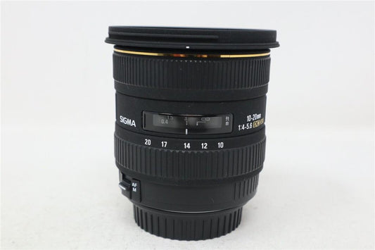 Sigma 10-20mm Lens F4-5.6 EX HSM DC AF Wide Angle for Canon, Very Good Condition