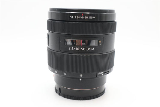 Sony 16-50mm All-Around Lens F2.8 DT SSM for Sony A-Mount, Sharp, Good Condition