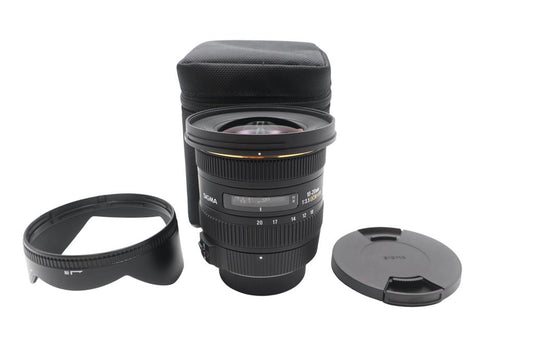 Sigma 10-20mm Lens f/3.5 EX HSM DC, Wide Angle Lens For Nikon, Exc. REFURBISHED