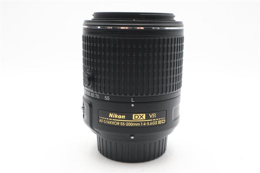 Nikon 55-200mm Lens F/4-5.6 AF-S DX VR II ED, Stabilised, Very Good Condition
